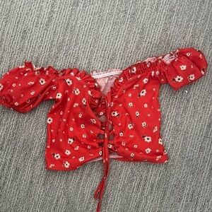 Pretty little thing crop top